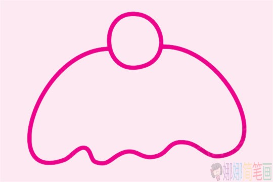 各种蛋糕简笔画简单画法步骤,蛋糕简笔画图片大全