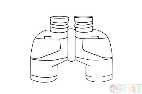 望远镜简笔画步骤,望远镜简笔画图片大全