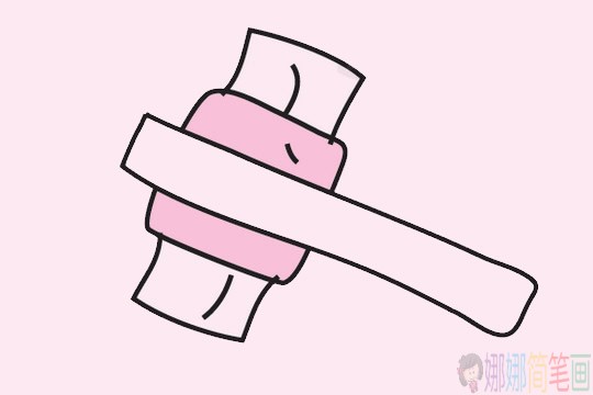 铁锤简笔画步骤图,铁锤简笔画图片大全