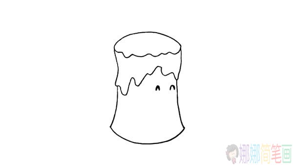蜡烛简笔画教程,一步步教你学画卡通蜡烛简