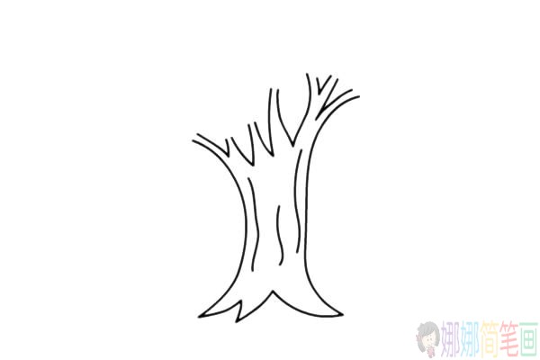 苹果树怎么画简单好看,苹果树简笔画画法步骤图片