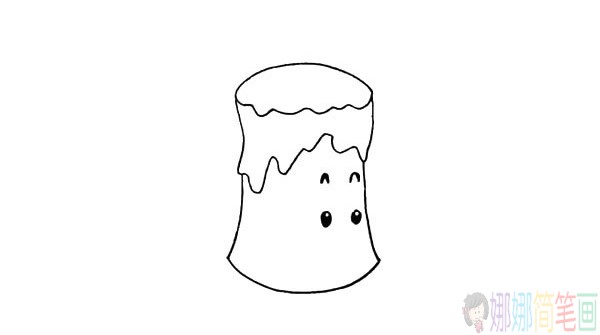 蜡烛简笔画教程,一步步教你学画卡通蜡烛简