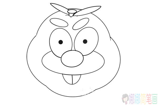 卡通橙子简笔画步骤,橙子简笔画图片