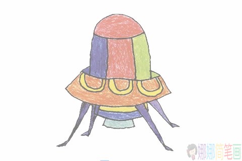 探测器简笔画步骤,探测器简笔画图片