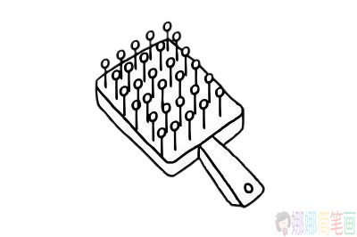 梳子简笔画简单画法步骤,梳子简笔画简单图片大全
