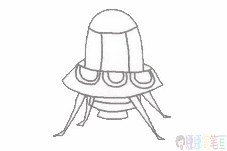 探测器简笔画步骤,探测器简笔画图片