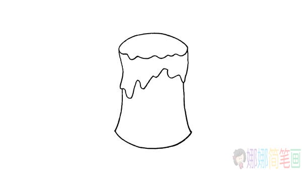 蜡烛简笔画教程,一步步教你学画卡通蜡烛简