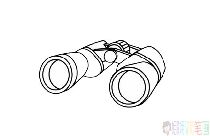 望远镜简笔画步骤,望远镜简笔画图片大全