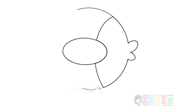 热带鱼简笔画图片大全彩色