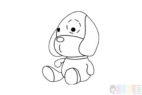 玩偶简笔画步骤,玩偶简笔画图片大全