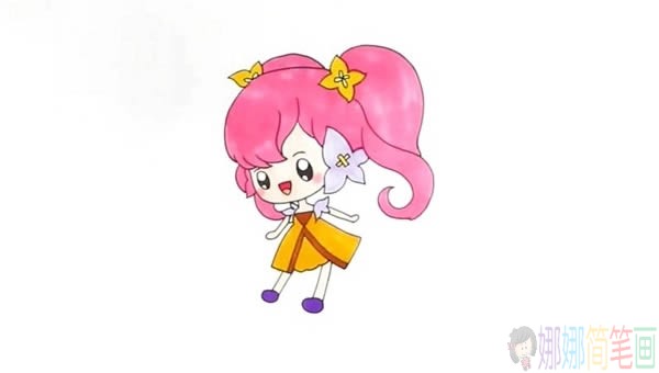 花仙子儿童简笔画教程