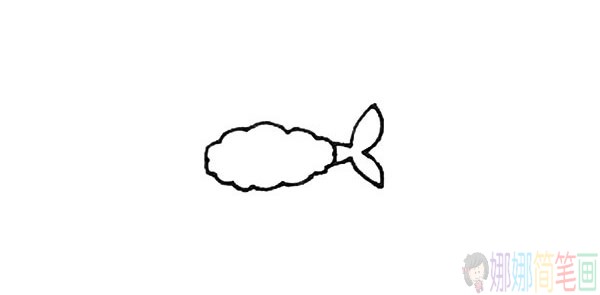 炸虾简笔画,油炸虾球简笔画