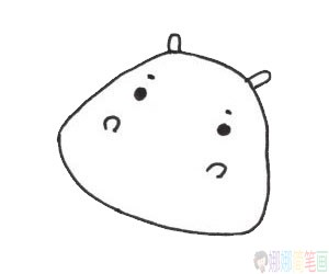 河马简笔画步骤,河马简笔画图片大全