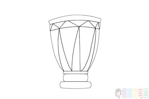 玩具鼓简笔画步骤,玩具鼓简笔画图片大全