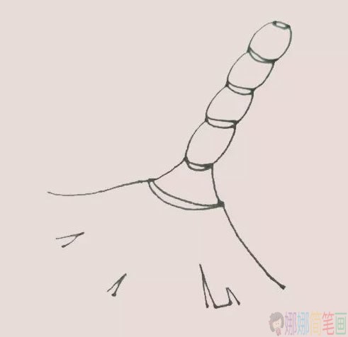 扫把简笔画画法,扫把简笔画步骤