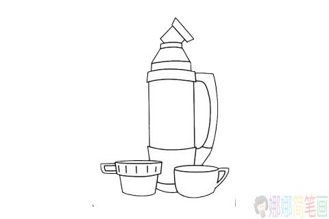 水壶简笔画步骤,水壶简笔画图片大全