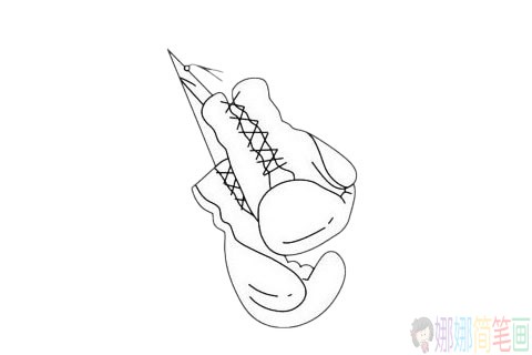 拳击手套简笔画步骤,拳击手套简笔画图片大全