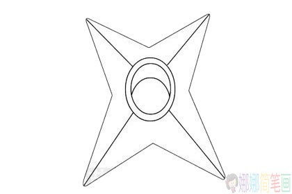 飞镖简笔画步骤,飞镖简笔画图片大全