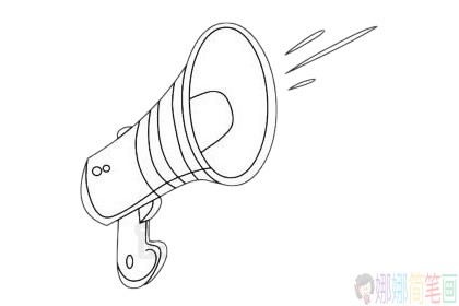 喇叭简笔画步骤,喇叭简笔画图片大全