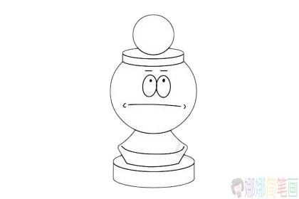 国际象棋简笔画步骤,国际象棋简笔画图片大全