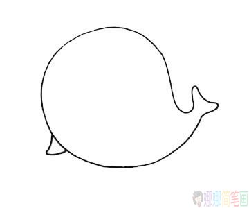 卡通海豚简笔画步骤,卡通海豚简笔画图片大全
