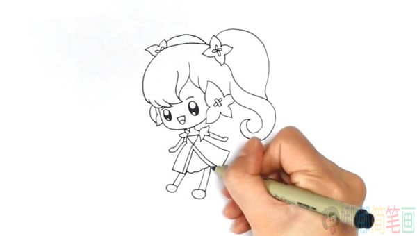 花仙子儿童简笔画教程
