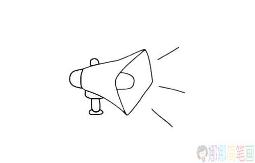 喇叭简笔画步骤,喇叭简笔画图片大全