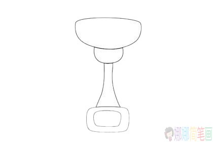 奖杯简笔画步骤,奖杯简笔画图片大全