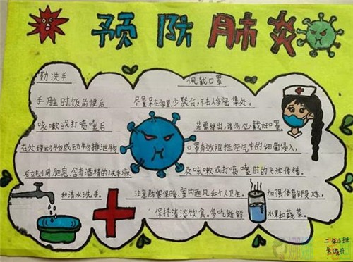 歌颂抗击疫情的简单又漂亮的逆行者手抄报