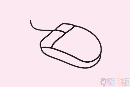 鼠标简笔画步骤,鼠标简笔画图片大全