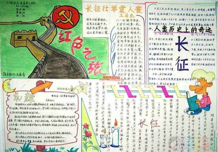 建军节手抄报好看简单