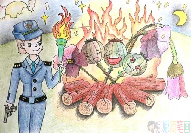 珍爱生命远离毒品儿童画优秀作品图鉴