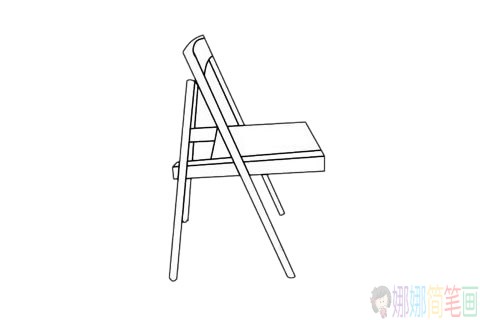 折椅简笔画步骤,折椅简笔画图片大全