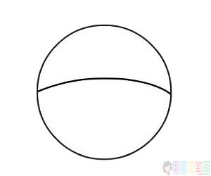 篮球简笔画步骤,篮球简笔画图片大全