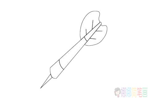 飞镖简笔画步骤,飞镖简笔画图片大全