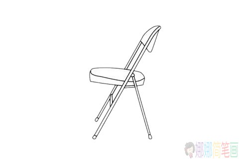 折椅简笔画步骤,折椅简笔画图片大全
