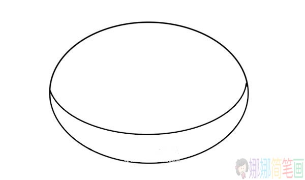 巧克力甜甜圈简笔画画法,甜甜圈简笔画步骤