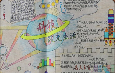科学手抄报图片大全