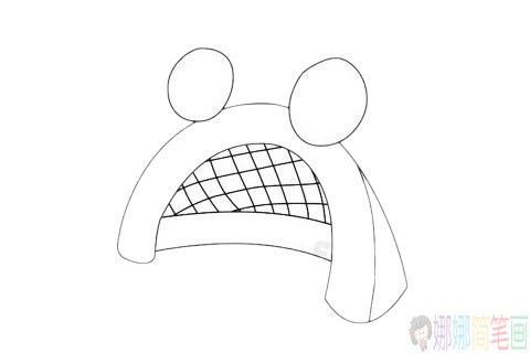 足球门简笔画步骤,足球门简笔画图片大全