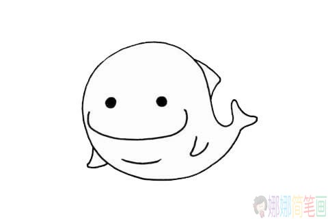卡通海豚简笔画步骤,卡通海豚简笔画图片大全