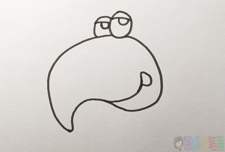 乌鸦怎么画简笔画,乌鸦简笔画步骤