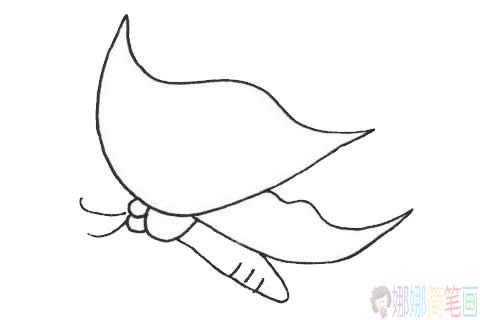 卡通蝴蝶简笔画步骤,蝴蝶简笔画图片大全