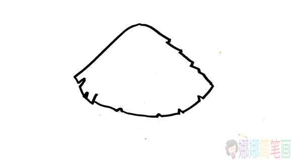 稻草屋简笔画图片教程
