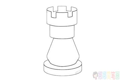 国际象棋简笔画步骤,国际象棋简笔画图片大全