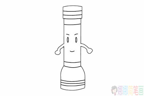 手电筒简笔画步骤,手电筒简笔画图片大全