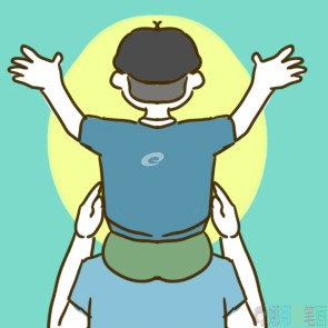 父亲节有爱简笔画图片教程