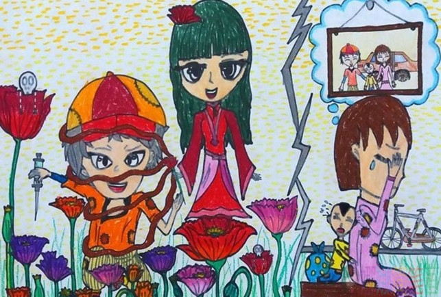 珍爱生命远离毒品儿童画优秀作品图鉴