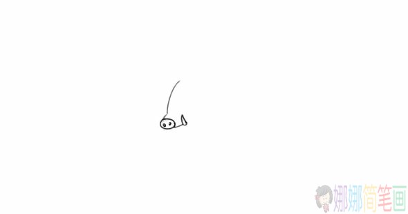 豪猪简笔画怎么画,带刺豪猪简笔画步骤手绘教程