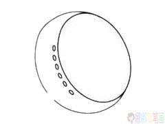 玩具鼓简笔画步骤,玩具鼓简笔画图片大全
