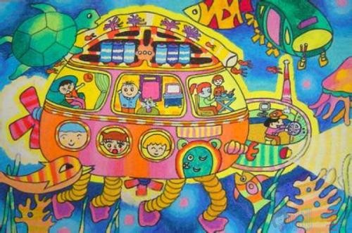 优秀儿童绘画作品图片